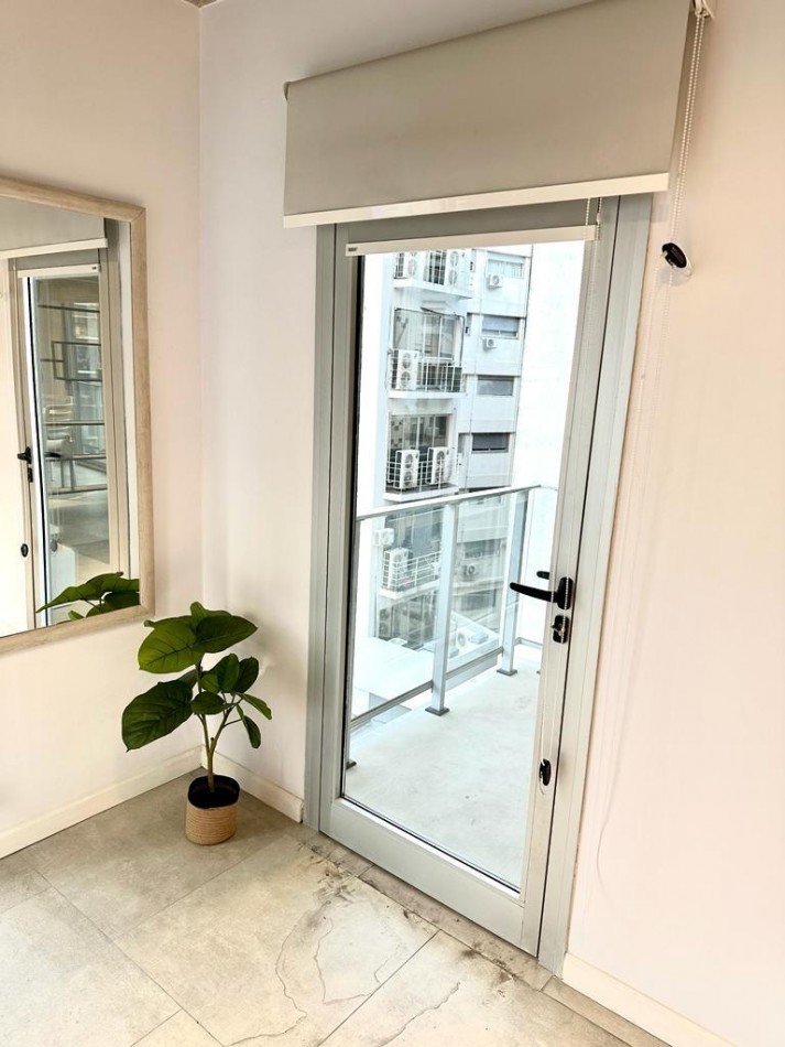 Departamento en torre en Cañitas 2 ambientes posible 3 ambientes