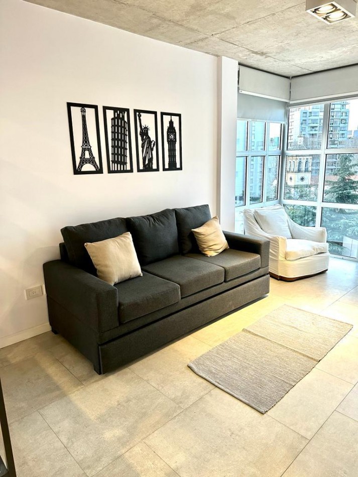 Departamento en torre en Cañitas 2 ambientes posible 3 ambientes