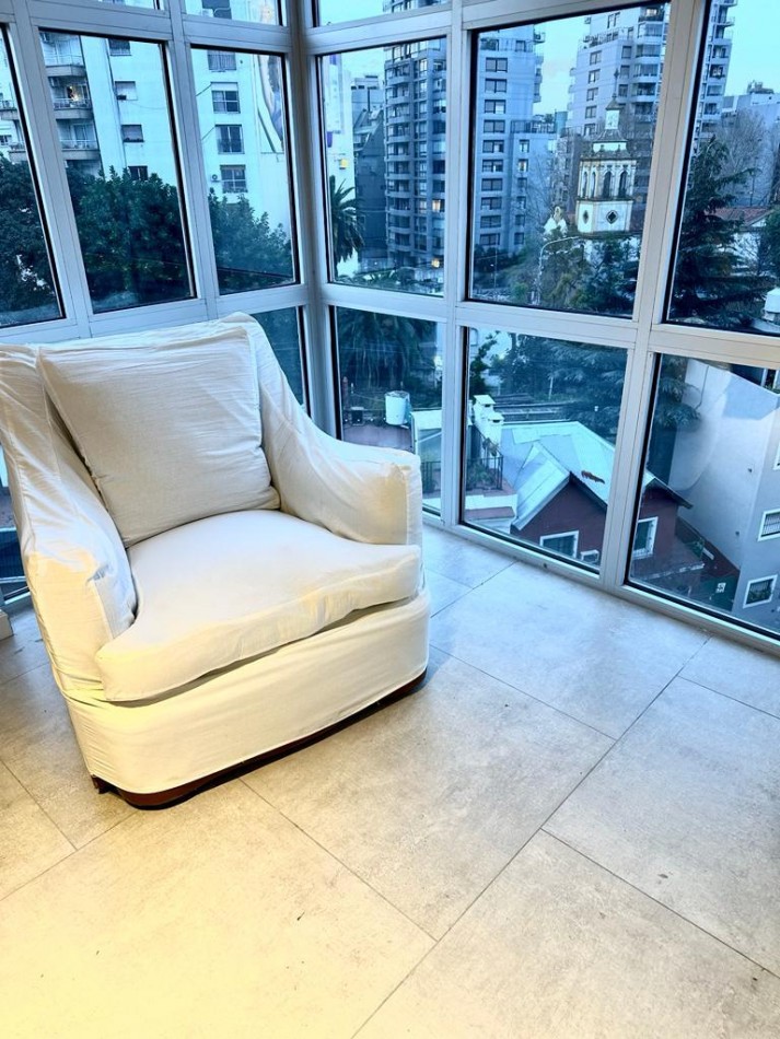 Departamento en torre en Cañitas 2 ambientes posible 3 ambientes