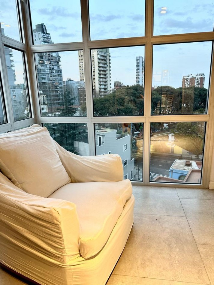 Departamento en torre en Cañitas 2 ambientes posible 3 ambientes